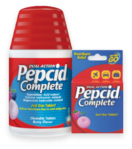 pepcid complete product packages