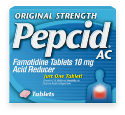 pepcid ac product package